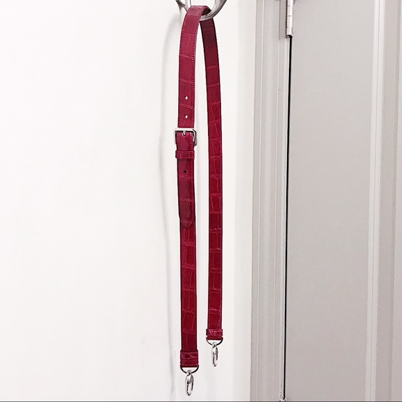 Dior Pink Alligator Skin Replacement Bag Strap - Picture 3 of 8